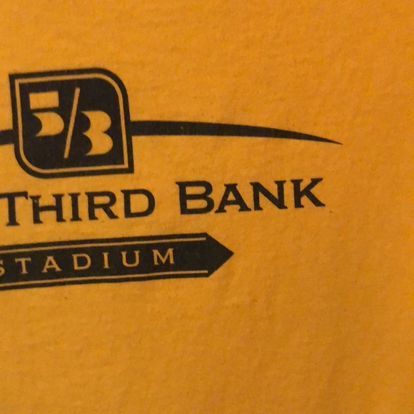 Kennesaw State Owls 2015 Inaugural Football Season Yellow T-Shirt Mens Medium M - Picture 11 of 12